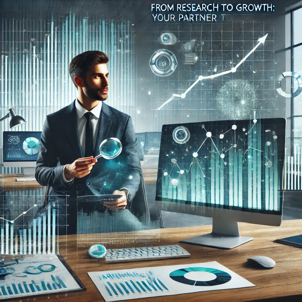 Research and Growth Illustration